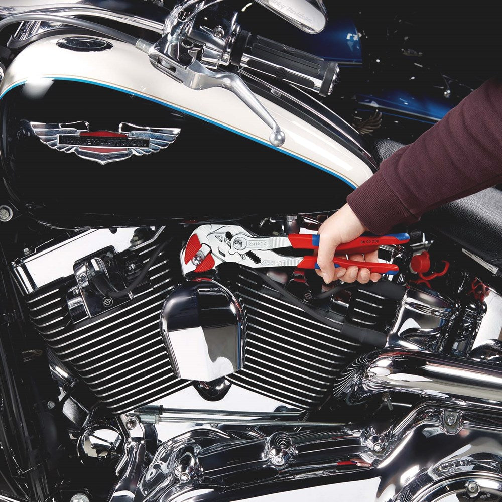 KNIPEX 86 05 250 Sleuteltang tang en schroefsleutel in één gereedschap met meer-componentengrepen ve-9