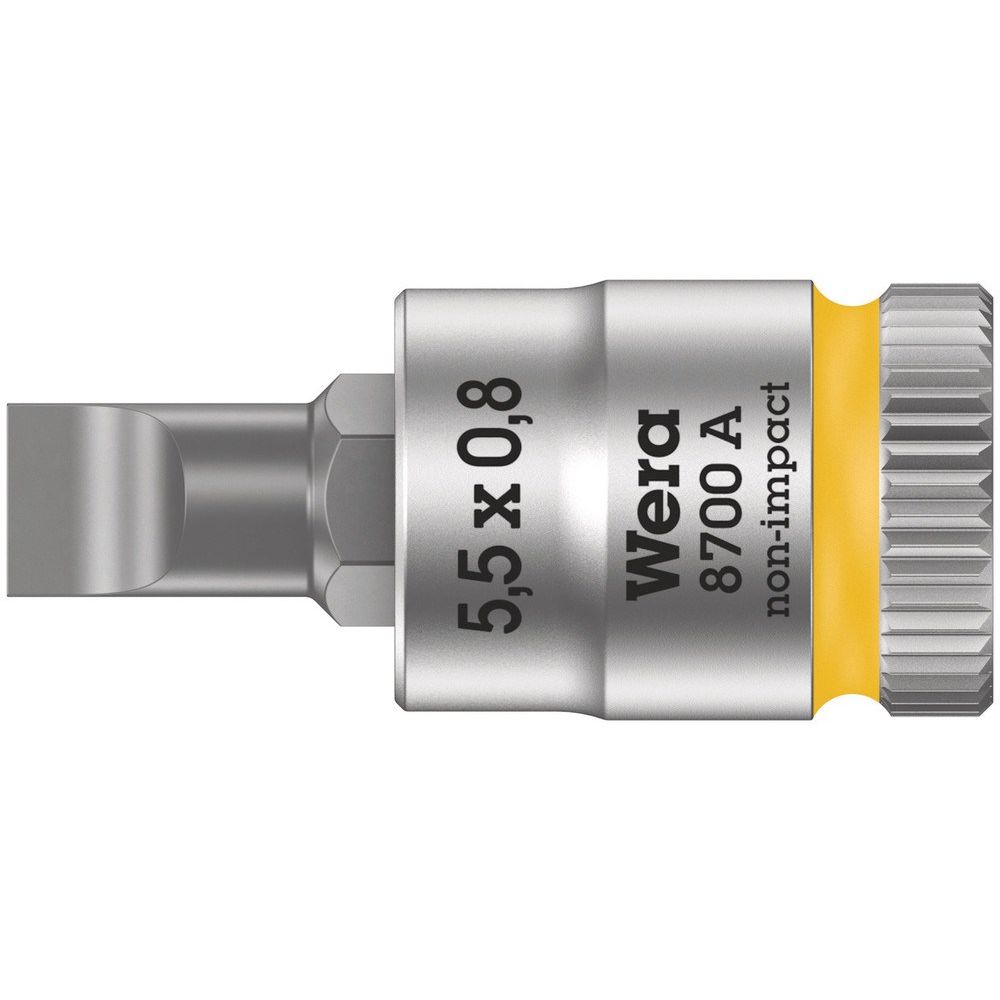 8700 A FL ZYKLOP BIT/DOP-COMBINATIE MET 1/4" AANDRIJVING , FL 0,8 X 5,5 X 28 MM-0