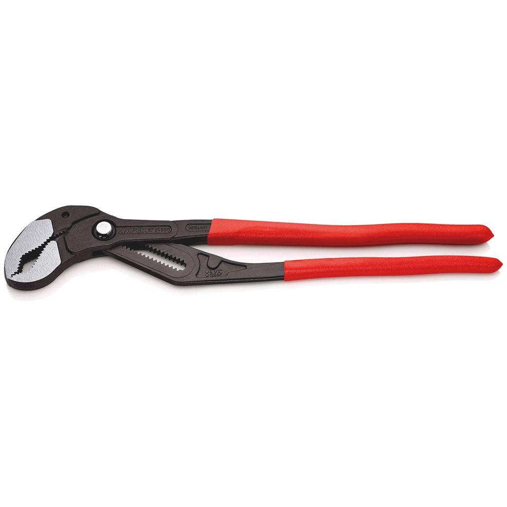 KNIPEX 87 01 560 Cobra® XXL Pijp- en waterpomptang met kunststof bekleed grijs geatramenteerd 560 mm-0