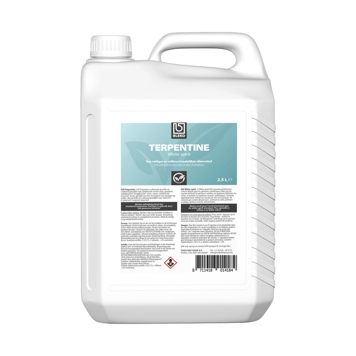 Bleko Terpentine ECO 2,5 liter – EAN 8711418014184