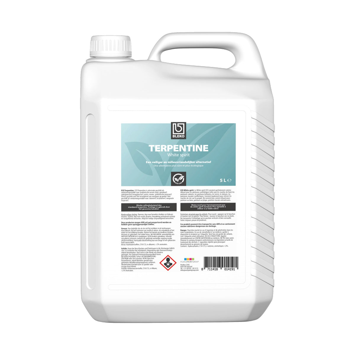 Bleko Terpentine ECO 5 liter – EAN 8711418014191