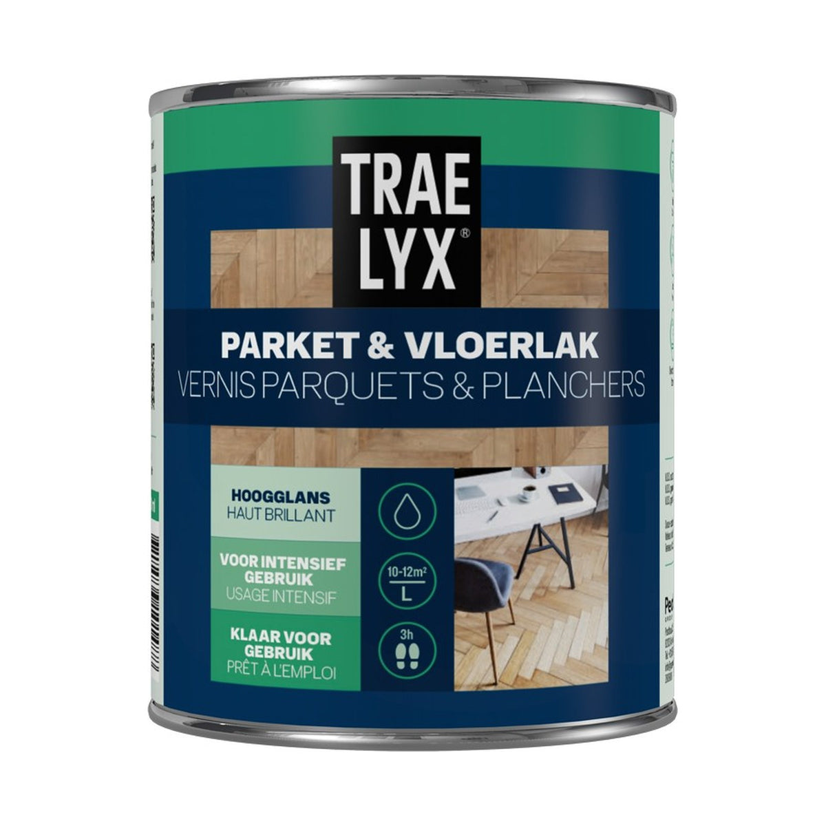 Trae Lyx Parket- & Vloerlak Hoogglans 750 ml – EAN 8712576101488
