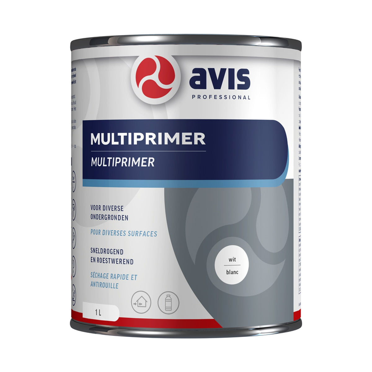 Avis Multiprimer Wit 1 liter – EAN 8712576105936