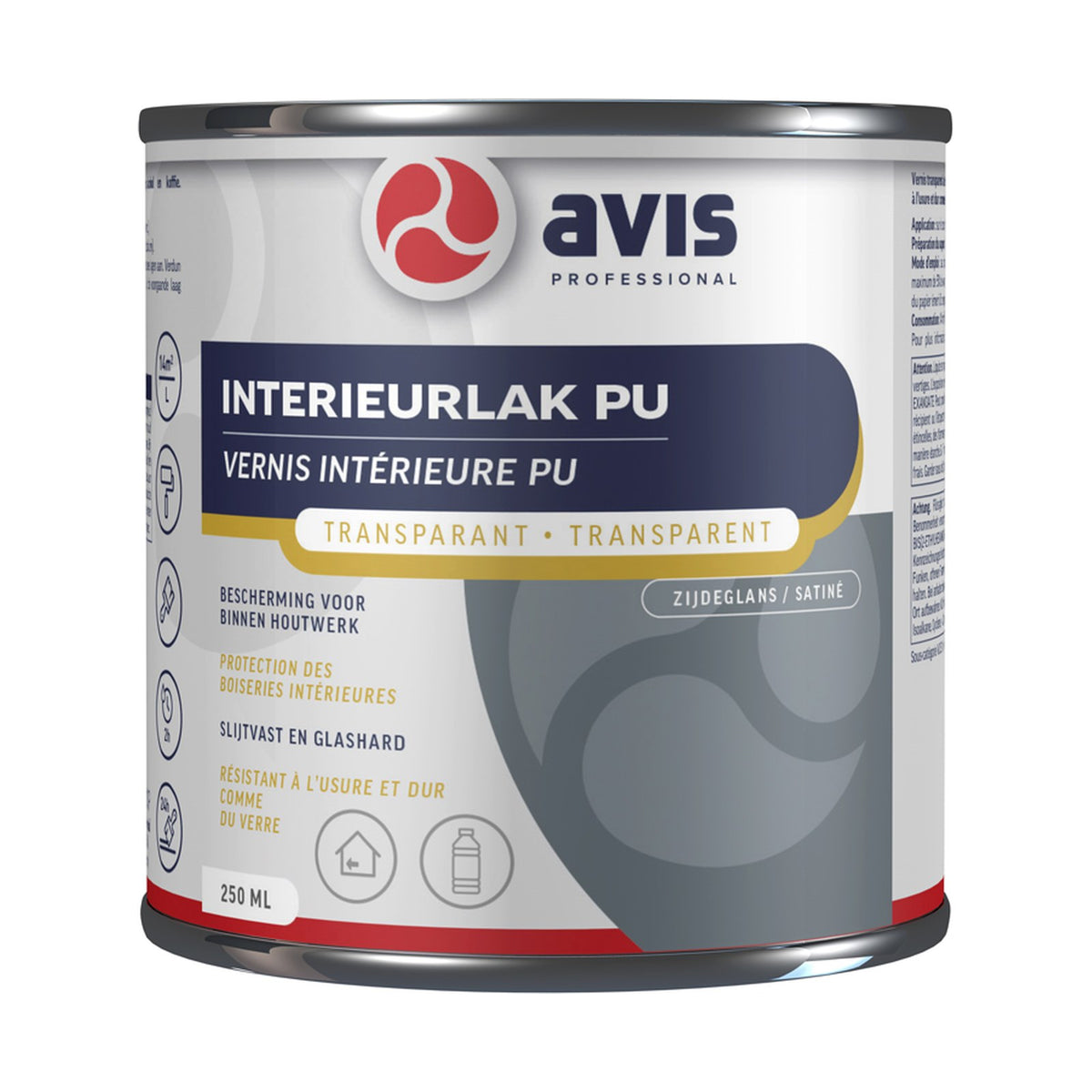 Avis Interieurlak PU Zijdeglans 250 ml – EAN 8712576108821
