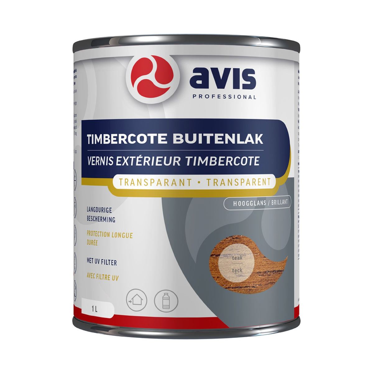 Avis Timbercote Buitenlak Teak 1 liter – EAN 8712576300034
