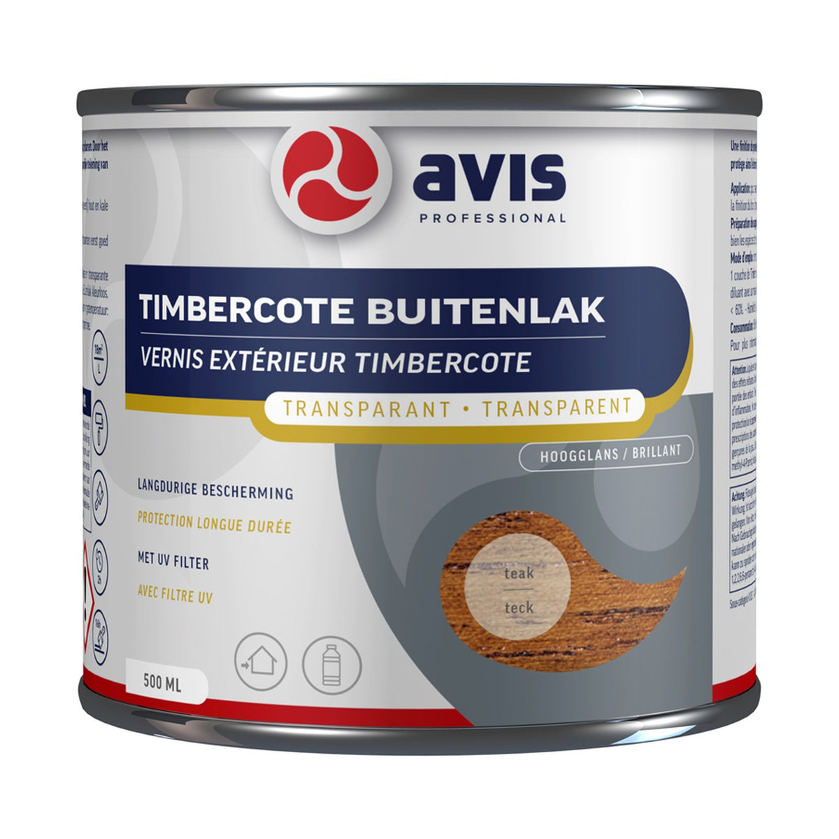 Avis Timbercote Buitenlak Teak 500 ml – EAN 8712576300218
