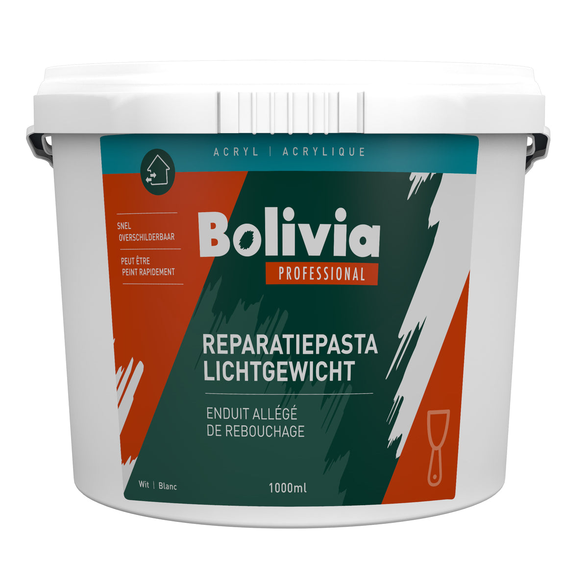Bolivia Reparatiepasta Licht 1 liter – EAN 8712576303363
