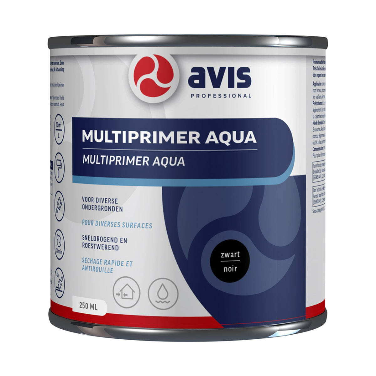 Avis Multiprimer Aqua Zwart 250 ml – EAN 8712576305565