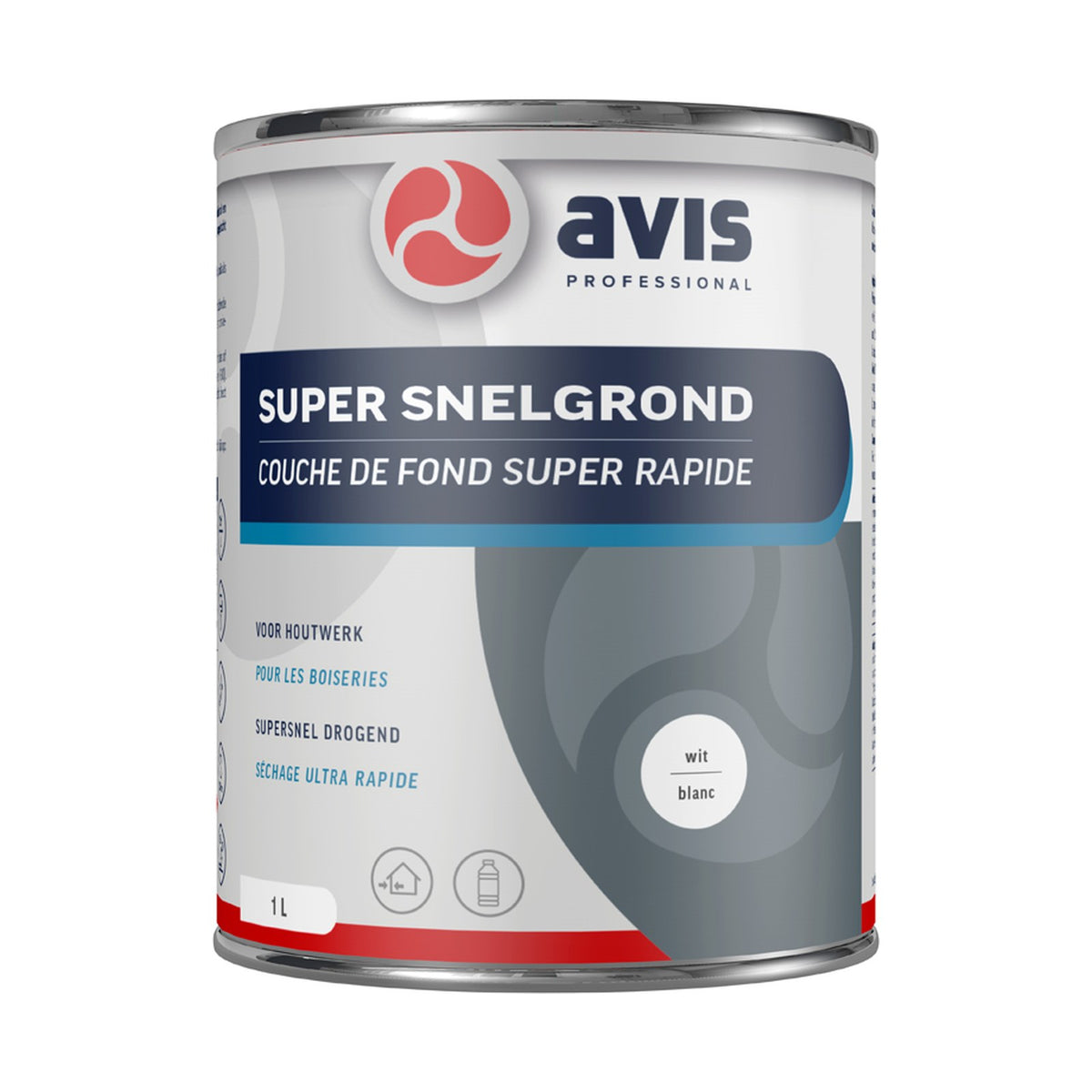 Avis Super Snelgrond Wit 1 liter – EAN 8712576306579