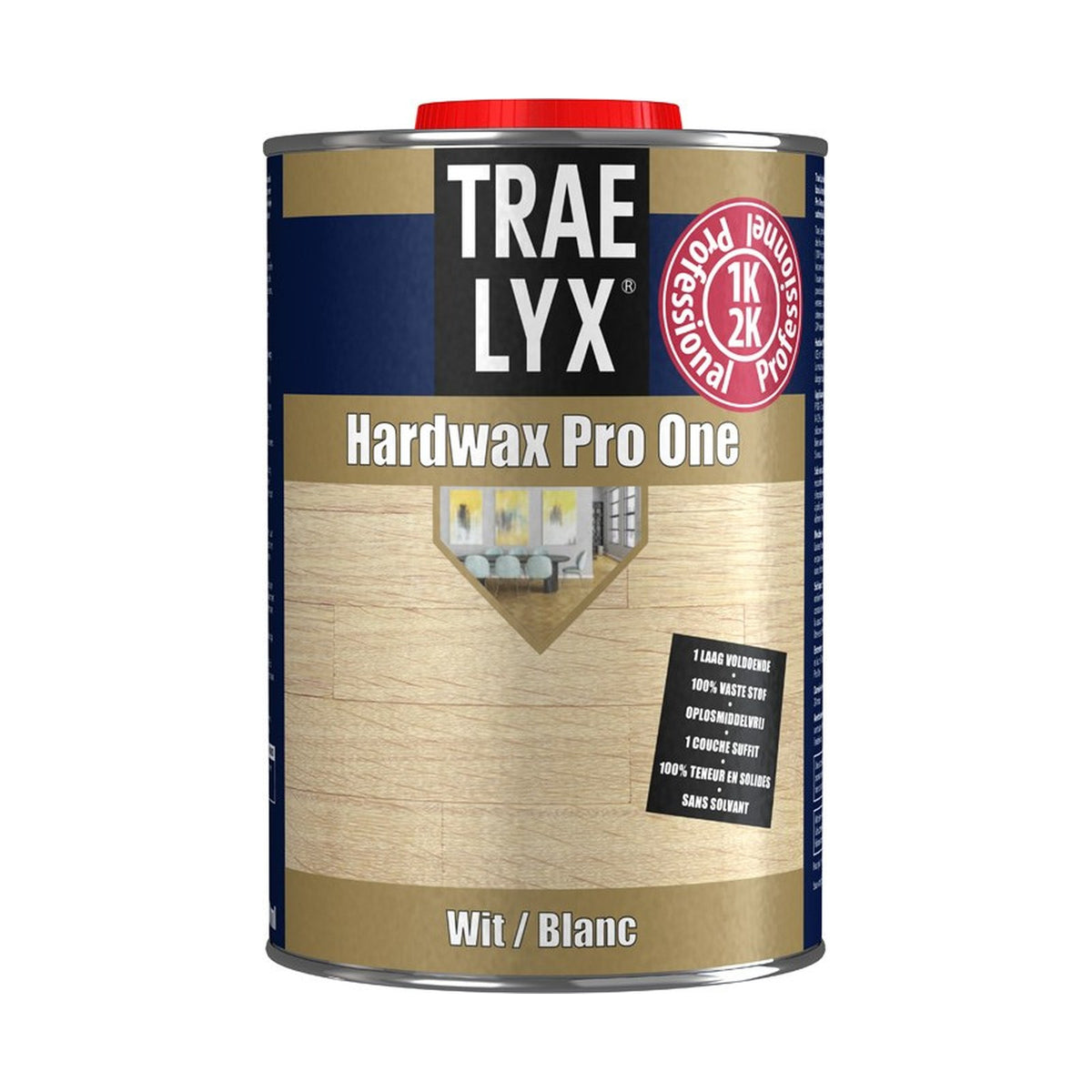 Trae Lyx Hardwax Pro One Wit 1 liter – EAN 8712576307569