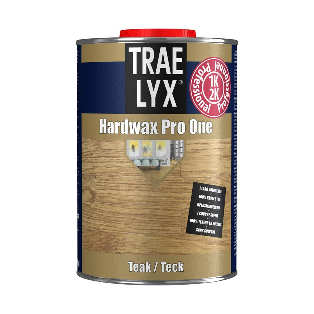 Trae Lyx Hardwax Pro One Teak 1 liter – EAN 8712576307637