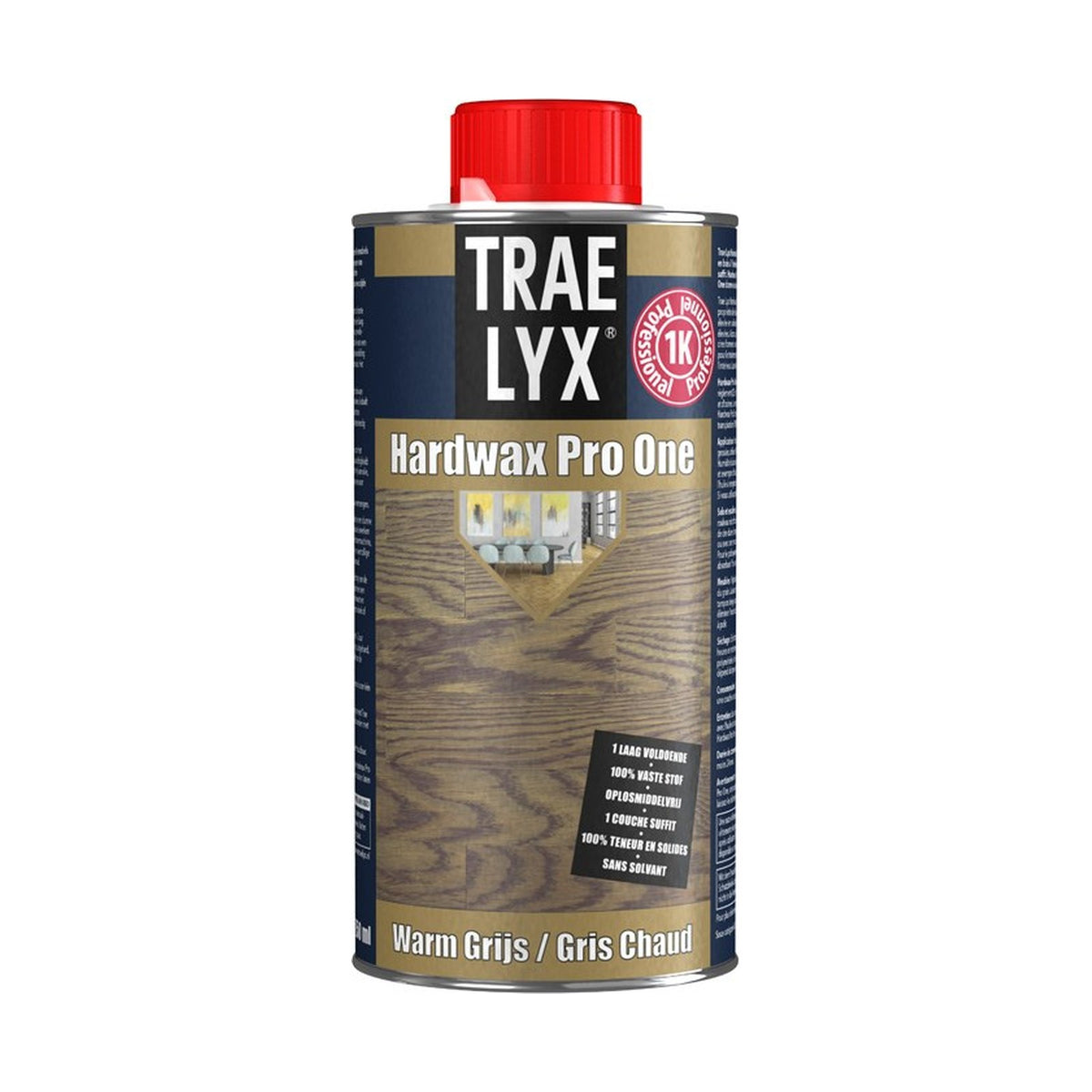 Trae Lyx Hardwax Pro One Warm grijs 250 ml – EAN 8712576307705