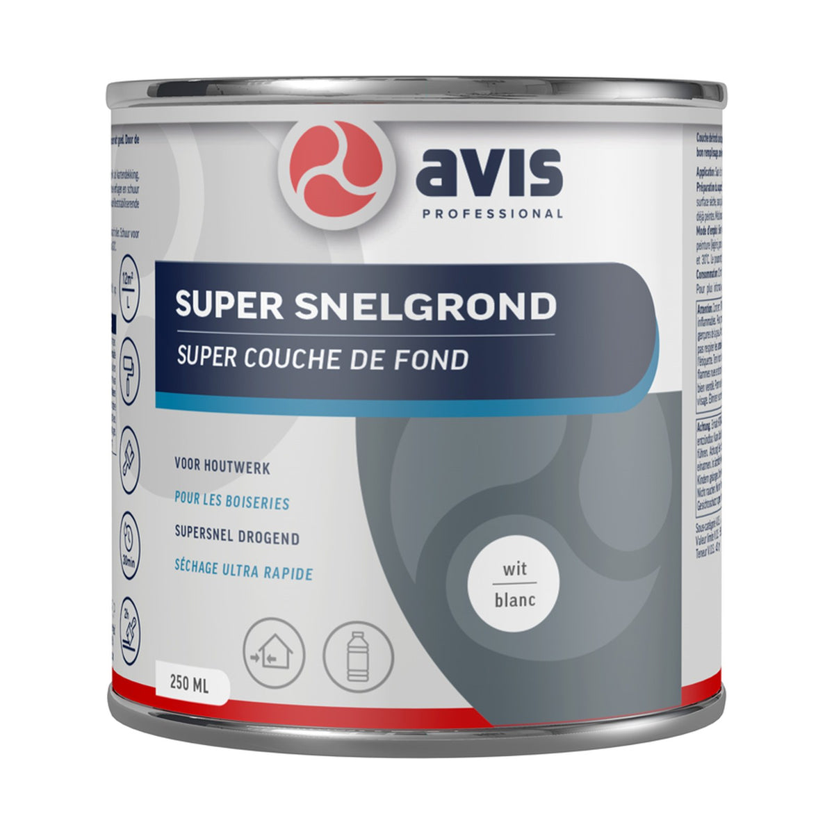 Avis Super Snelgrond Wit 250 ml – EAN 8712576308030