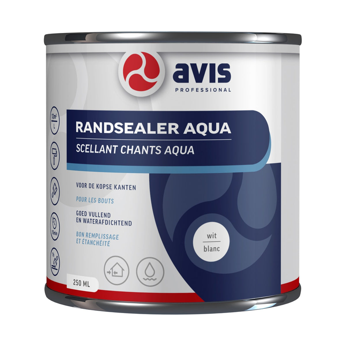 Avis Randsealer Aqua Wit 250 ml – EAN 8712576308160