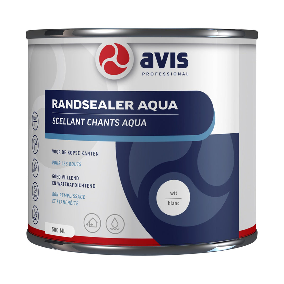Avis Randsealer Aqua Wit 500 ml – EAN 8712576308177