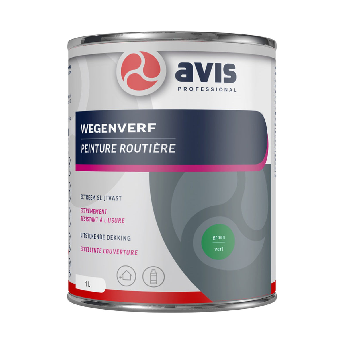 Avis Wegenverf Groen 1 liter – EAN 8712576308399