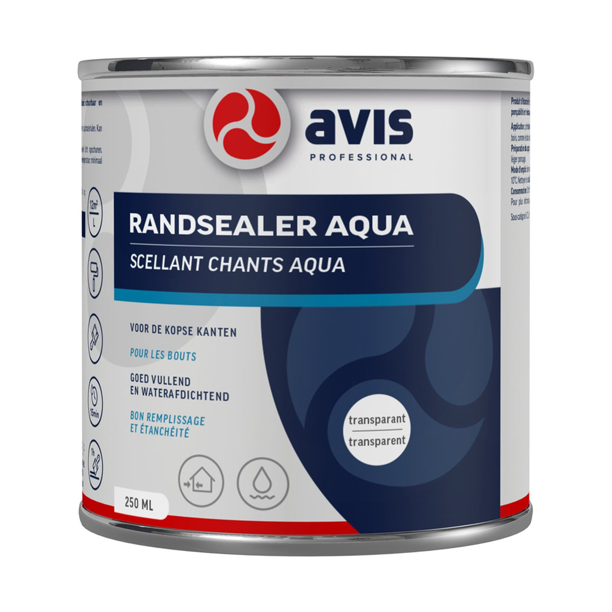 Avis Randsealer Aqua Transparant 250 ml – EAN 8712576309235