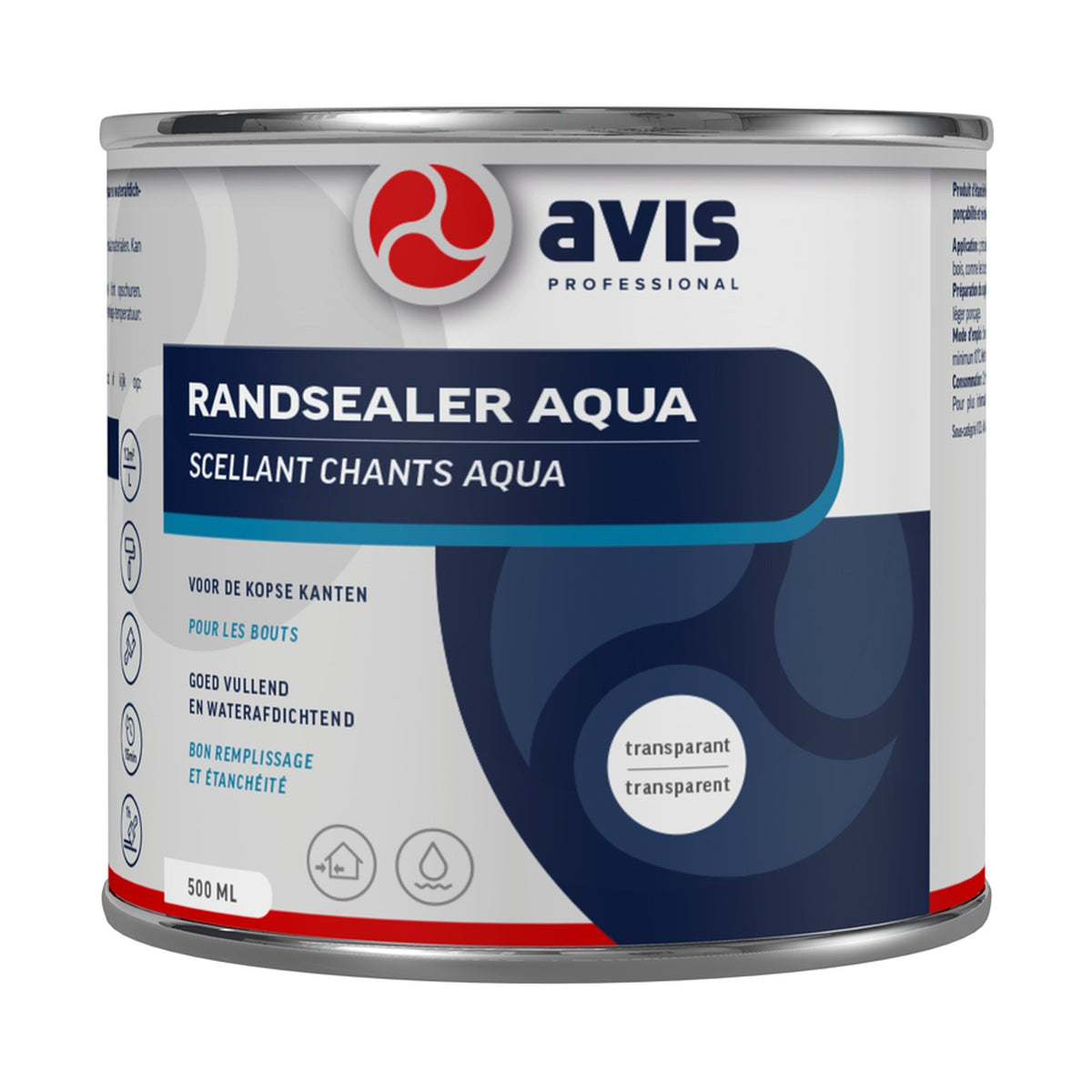 Avis Randsealer Aqua Transparant 500 ml – EAN 8712576309242