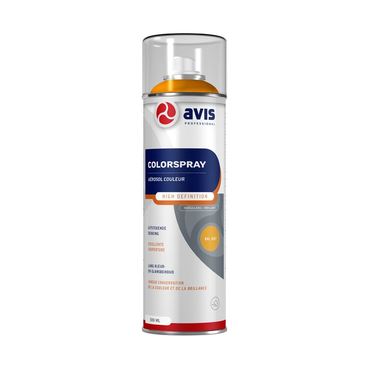 Avis Colorspray High Definition RAL 1007 500 ml – EAN 8712576800312