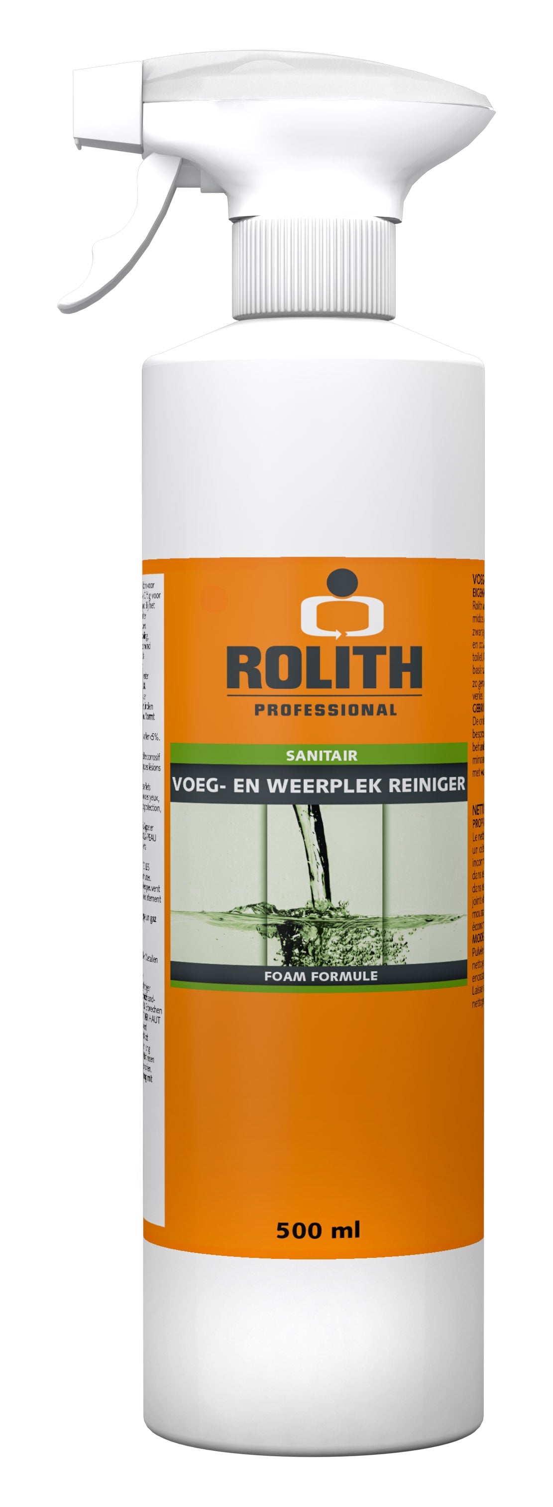 Rolith Voeg- en Weerplek Reiniger Schuimspray 500 Ml