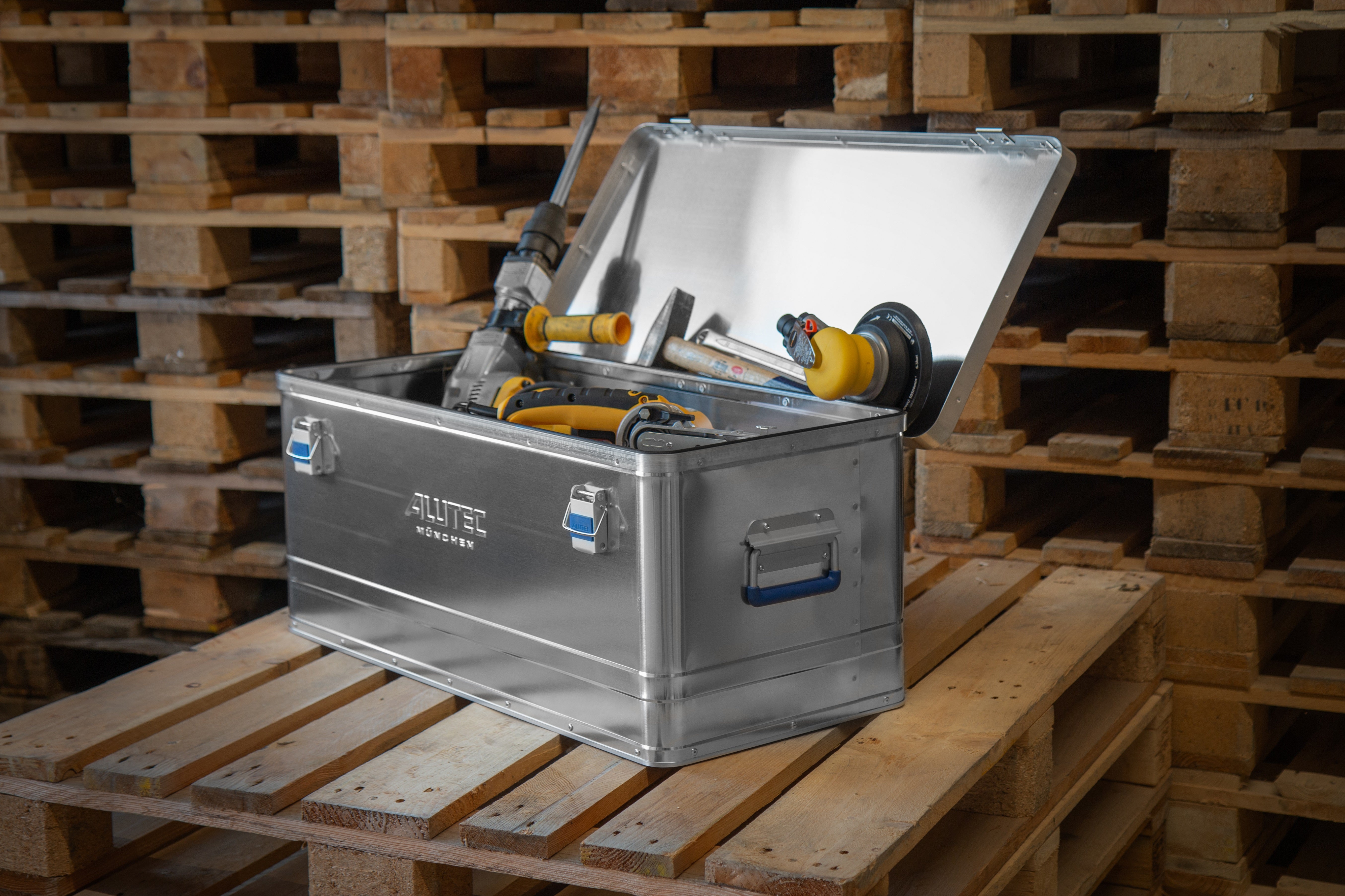 Alutec Aluminium kist BASIC 40 - zilver