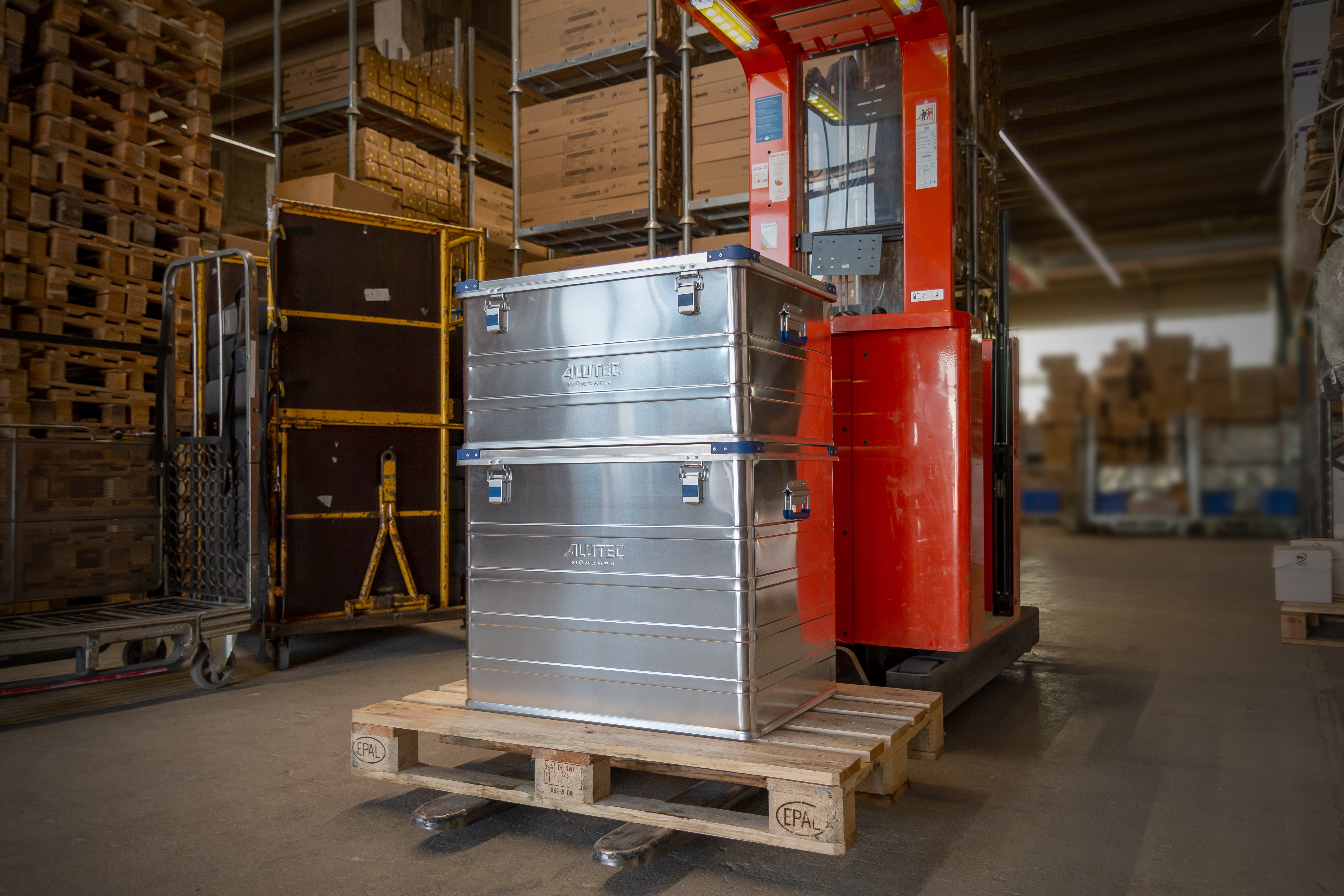 Alutec Aluminium kist INDUSTRY 30 - zilver