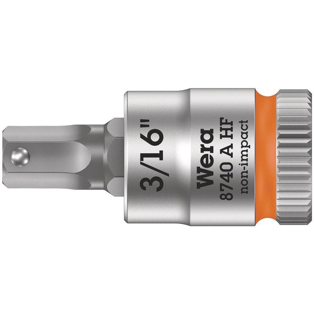 8740 A HF BINNENZESKANT ZYKLOP BITDOP MET 1/4"-AANDRIJVING MET VASTHOUDFUNCTIE, 3/16"-0