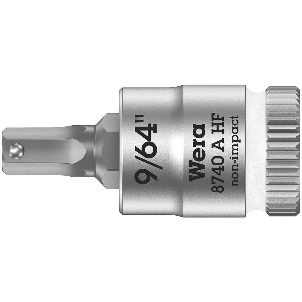 8740 A HF BINNENZESKANT ZYKLOP BITDOP MET 1/4"-AANDRIJVING MET VASTHOUDFUNCTIE, 9/64"-0
