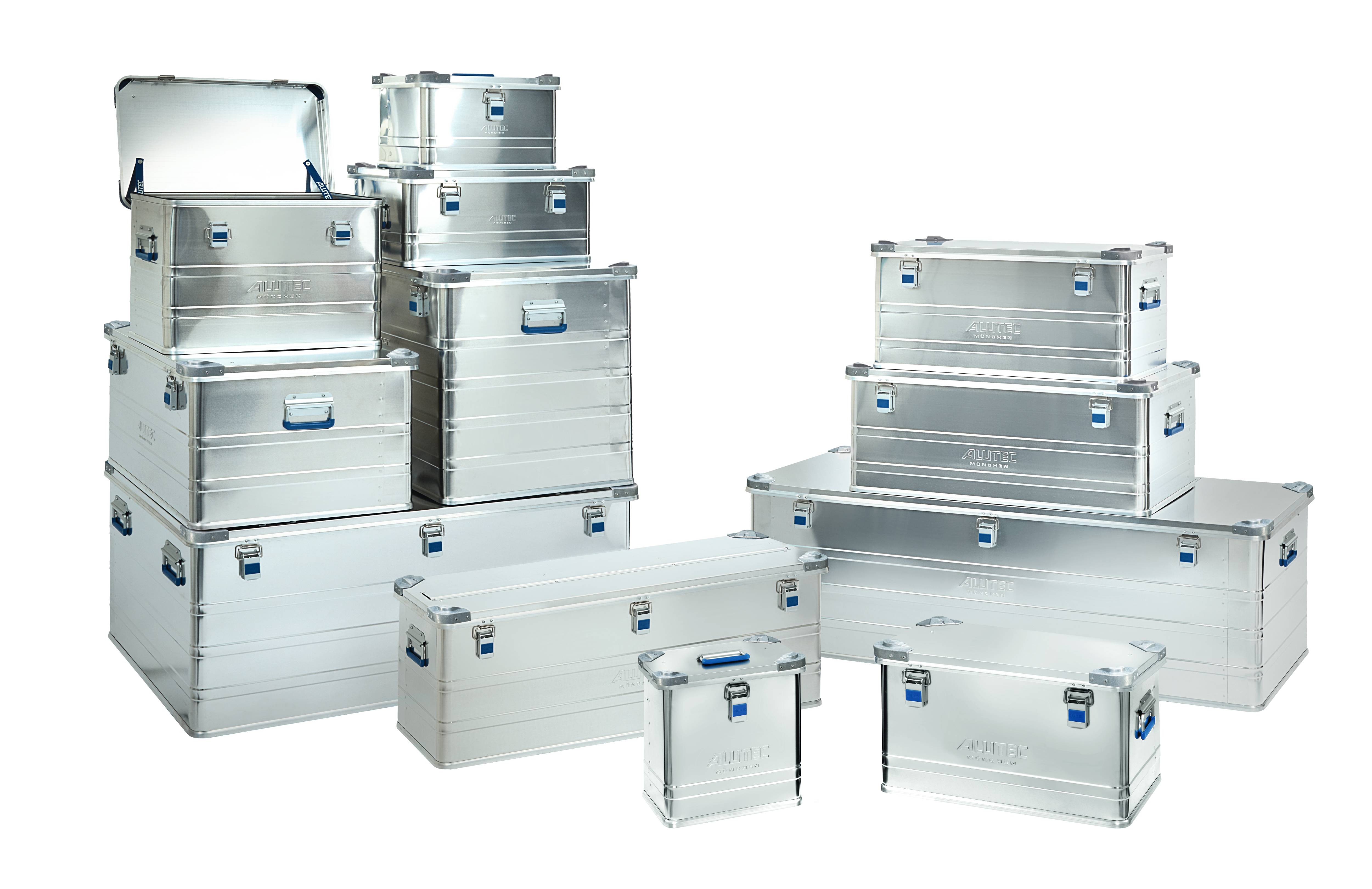 Alutec Aluminium kist INDUSTRY 73 - zilver