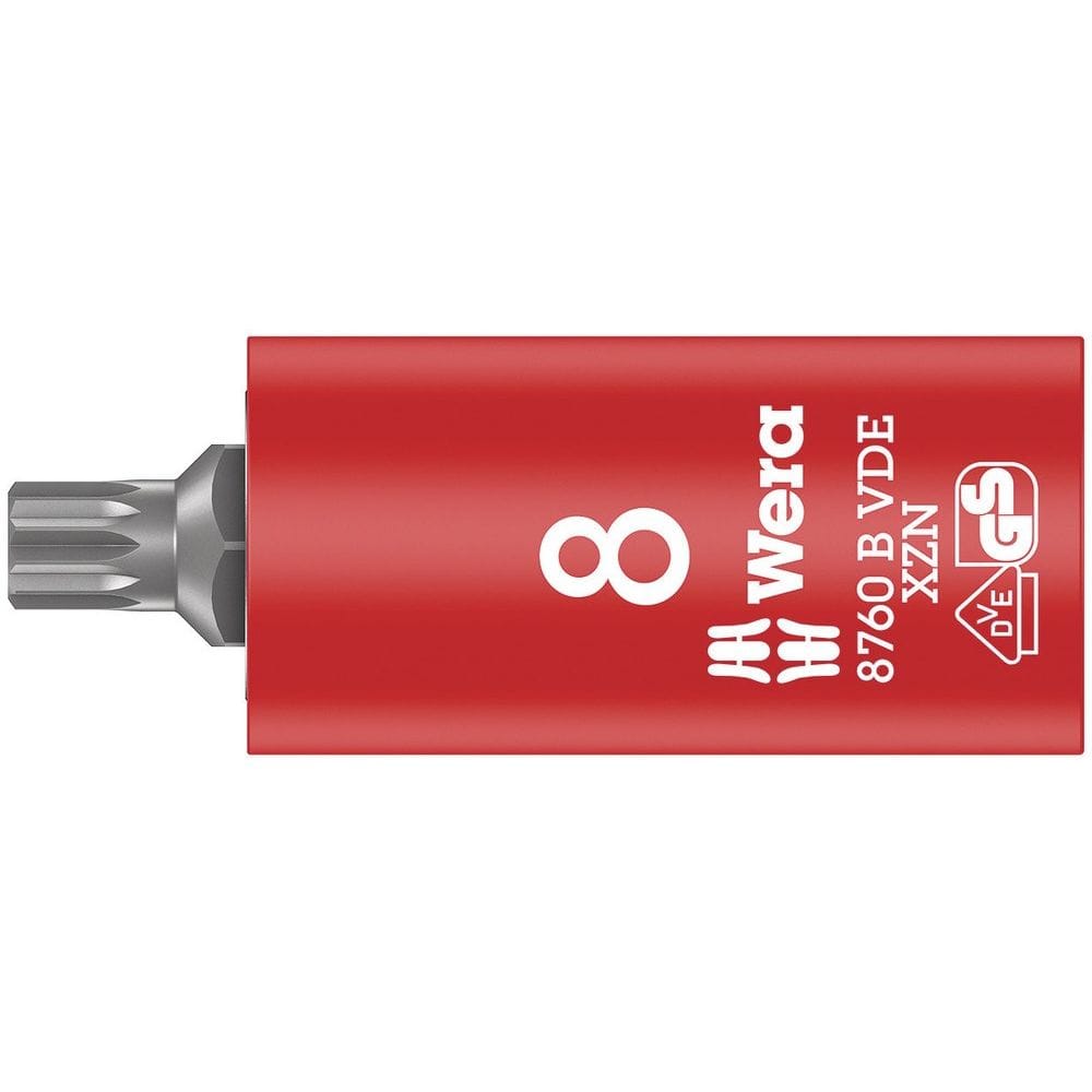 8767 B VDE HF TORX® ZYKLOP BITDOP, GEÏSOLEERD, MET 3/8"-AANDRIJVING, MET VASTHOUDFUNCTIE, M 8-0