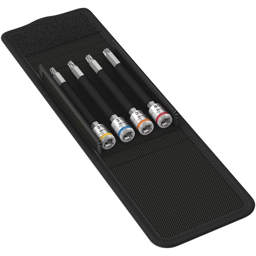 8767 A TORX® HF 1 ZYKLOP BIT-DOPPEN-SET TORX®, MET VASTHOUDFUNCTIE 1/4"-AANDRIJVING, 4-DELIG-0