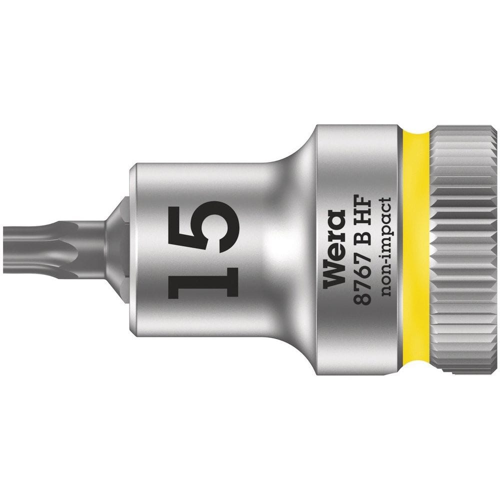 8767 B HF TORX® ZYKLOP BITDOP MET 3/8"-AANDRIJVING, MET VASTHOUDFUNCTIE, TX 15 X 35 MM-0