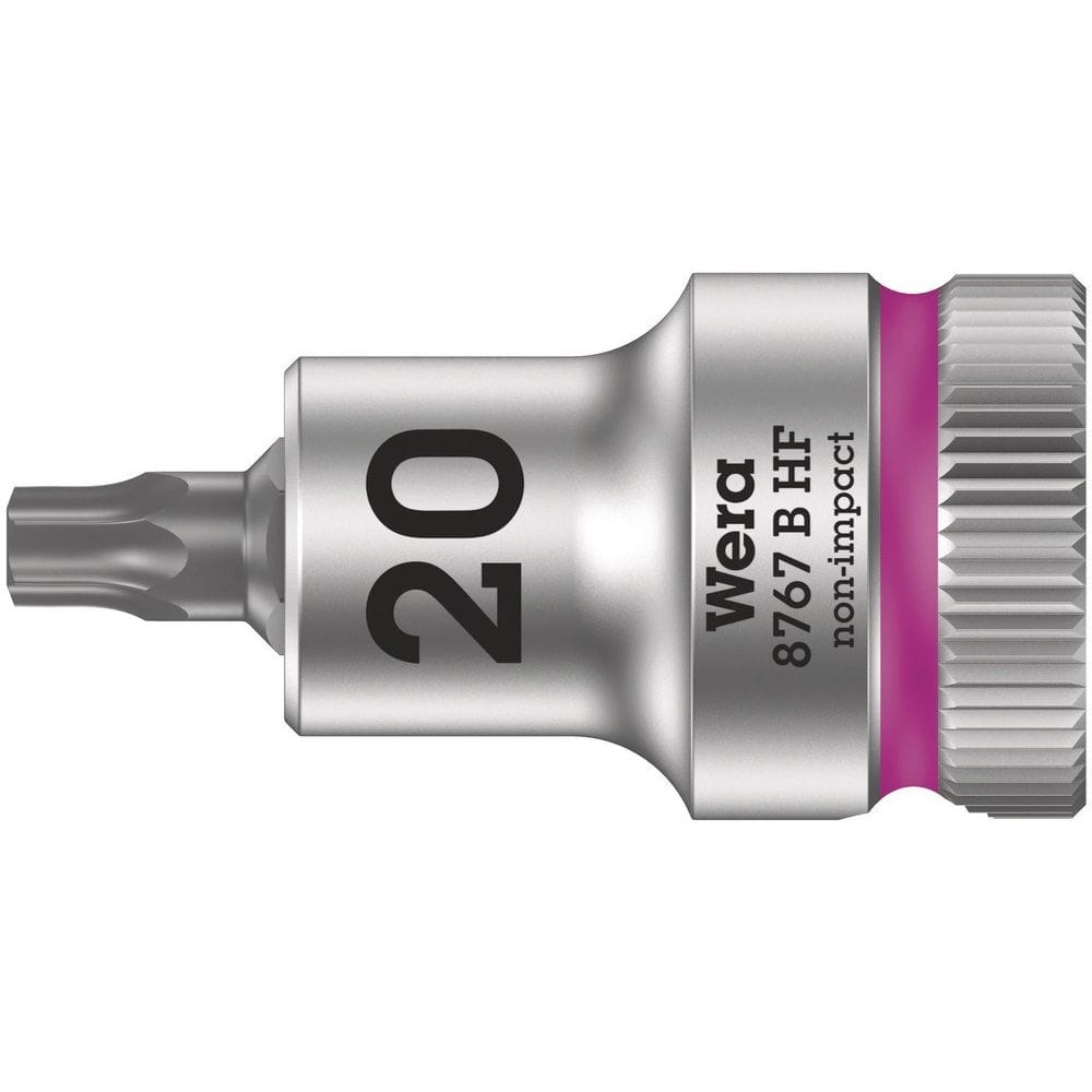 8767 B HF TORX® ZYKLOP BITDOP MET 3/8"-AANDRIJVING, MET VASTHOUDFUNCTIE, TX 20 X 35 MM-0