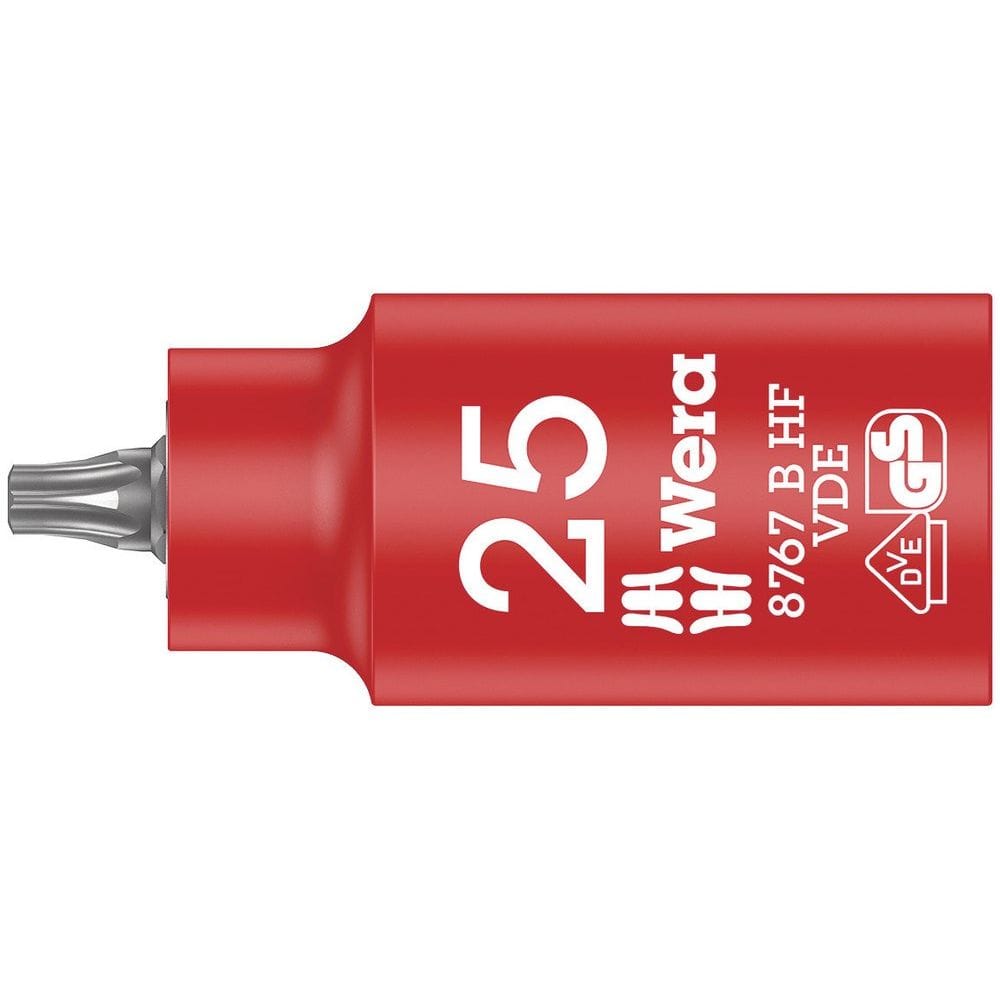 8767 B VDE HF TORX® ZYKLOP BITDOP, GEÏSOLEERD, MET 3/8"-AANDRIJVING, MET VASTHOUDFUNCTIE, TX 25-0