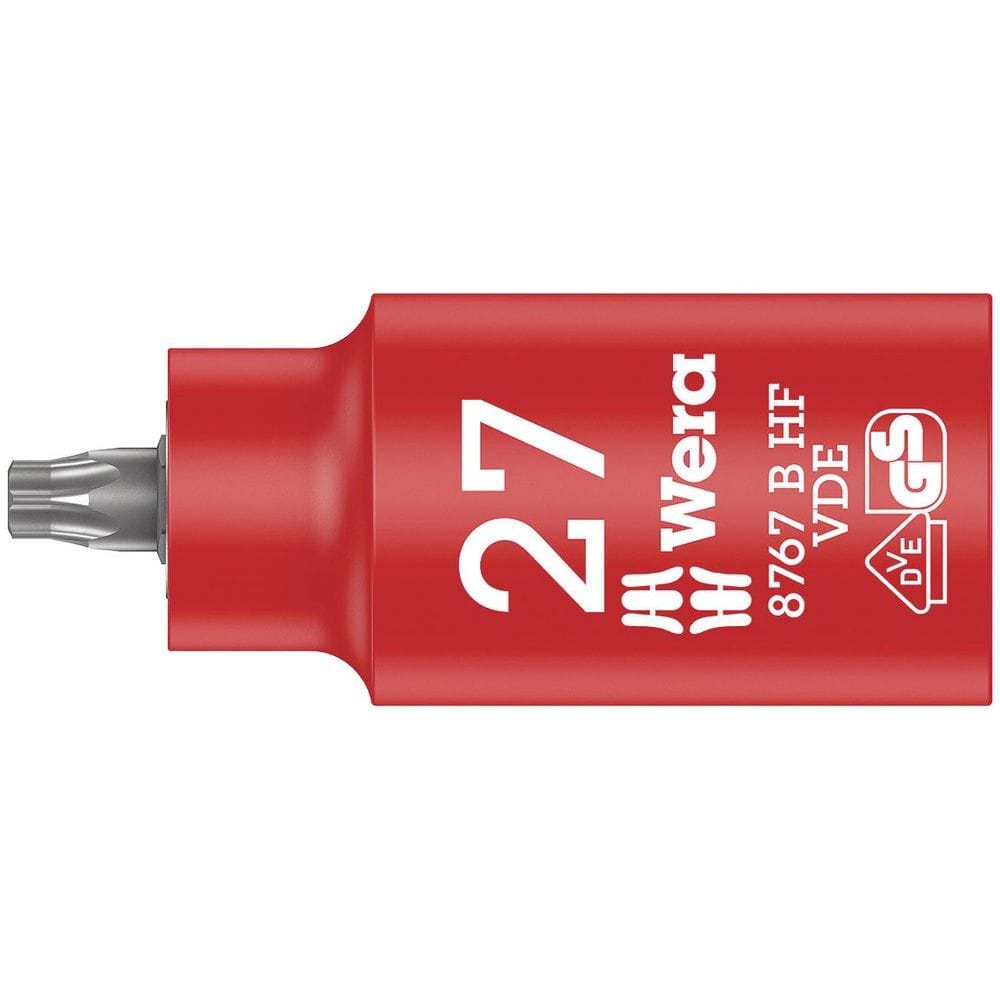 8767 B VDE HF TORX® ZYKLOP BITDOP, GEÏSOLEERD, MET 3/8"-AANDRIJVING, MET VASTHOUDFUNCTIE, TX 27-0