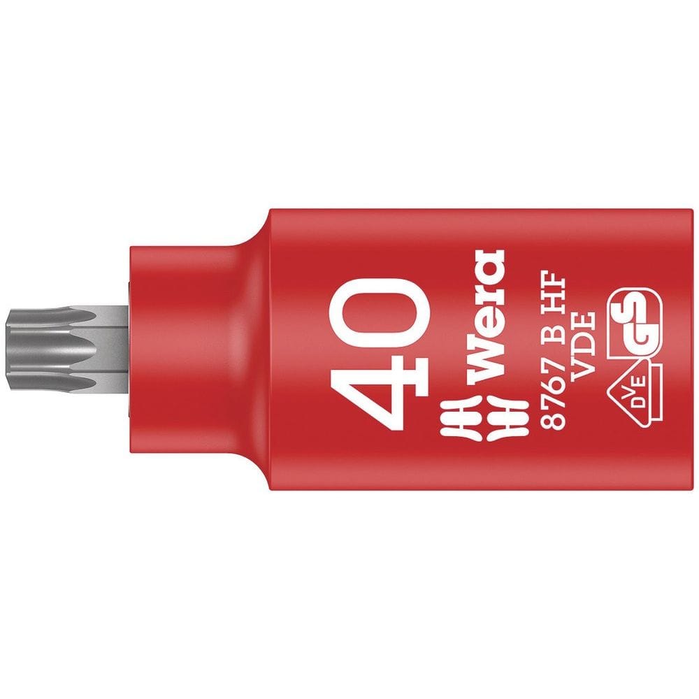 8767 B VDE HF TORX® ZYKLOP BITDOP, GEÏSOLEERD, MET 3/8"-AANDRIJVING, MET VASTHOUDFUNCTIE, TX 40-0