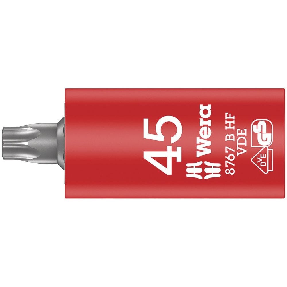 8767 B VDE HF TORX® ZYKLOP BITDOP, GEÏSOLEERD, MET 3/8"-AANDRIJVING, MET VASTHOUDFUNCTIE, TX 45-0
