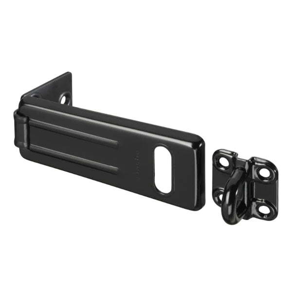 MasterLock Overval 110mm zwart - verzinkt staal