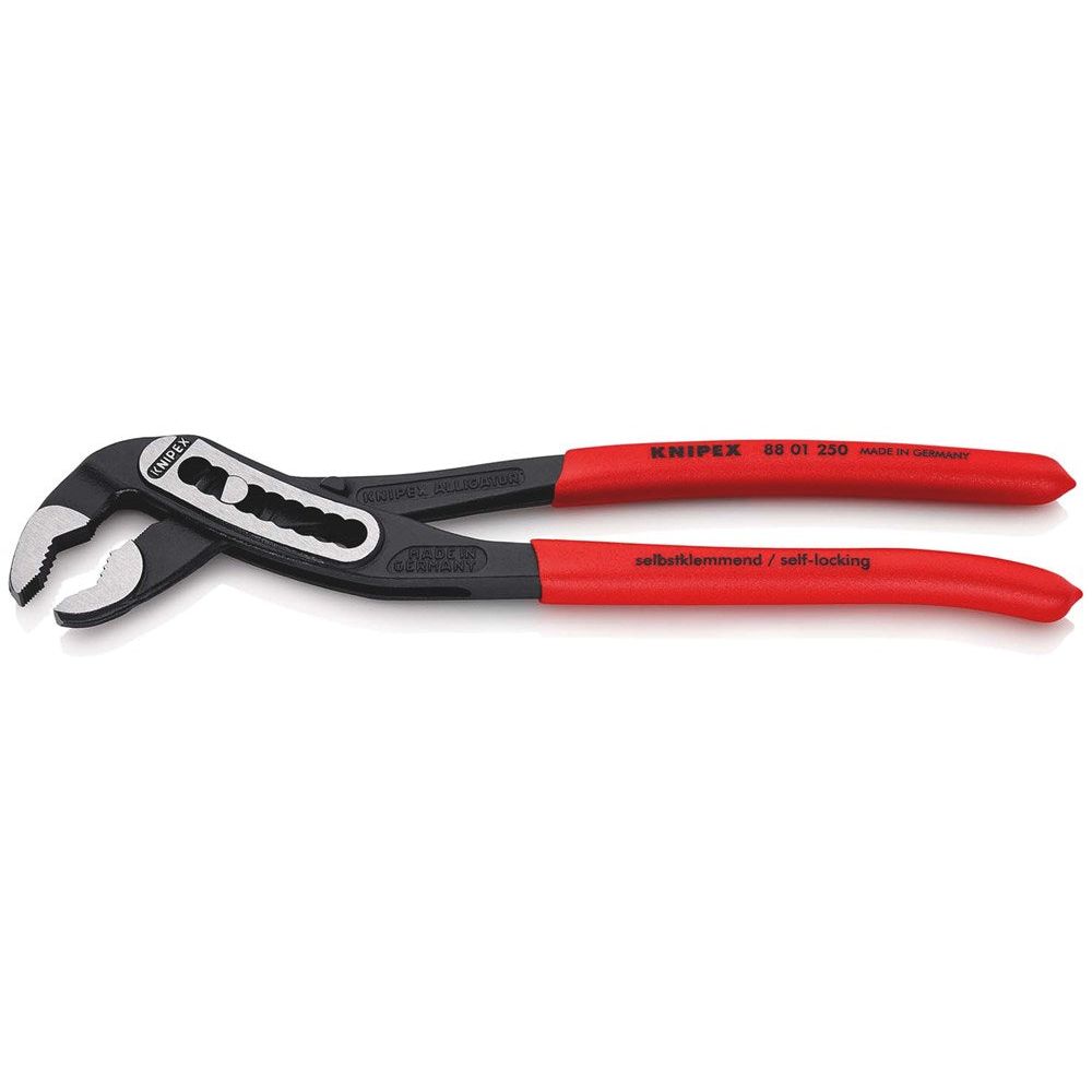 KNIPEX 88 01 250 Alligator® Waterpomptang met anti-slip kunststof bekleed zwart geatramenteerd 250 m-2