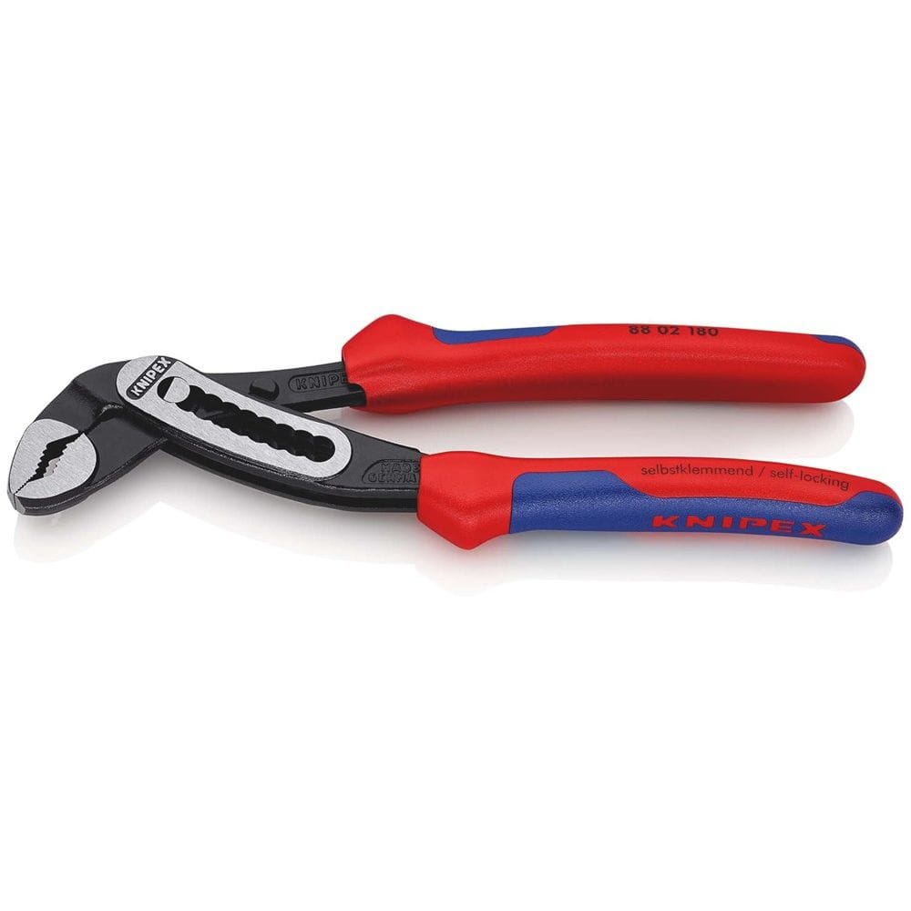 KNIPEX 88 02 180 Alligator® Waterpomptang met meer-componentengrepen zwart geatramenteerd 180 mm-0