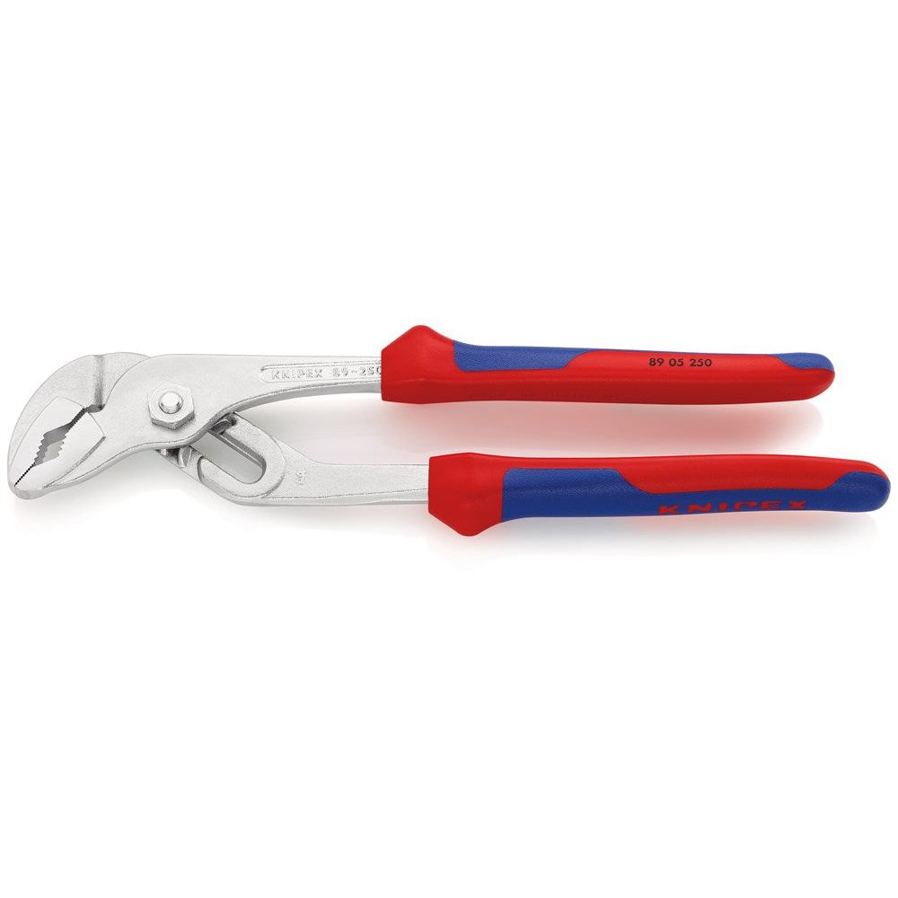 KNIPEX 89 05 250 Waterpomptang met rillenscharnier met meer-componentengrepen verchroomd 250 mm-0