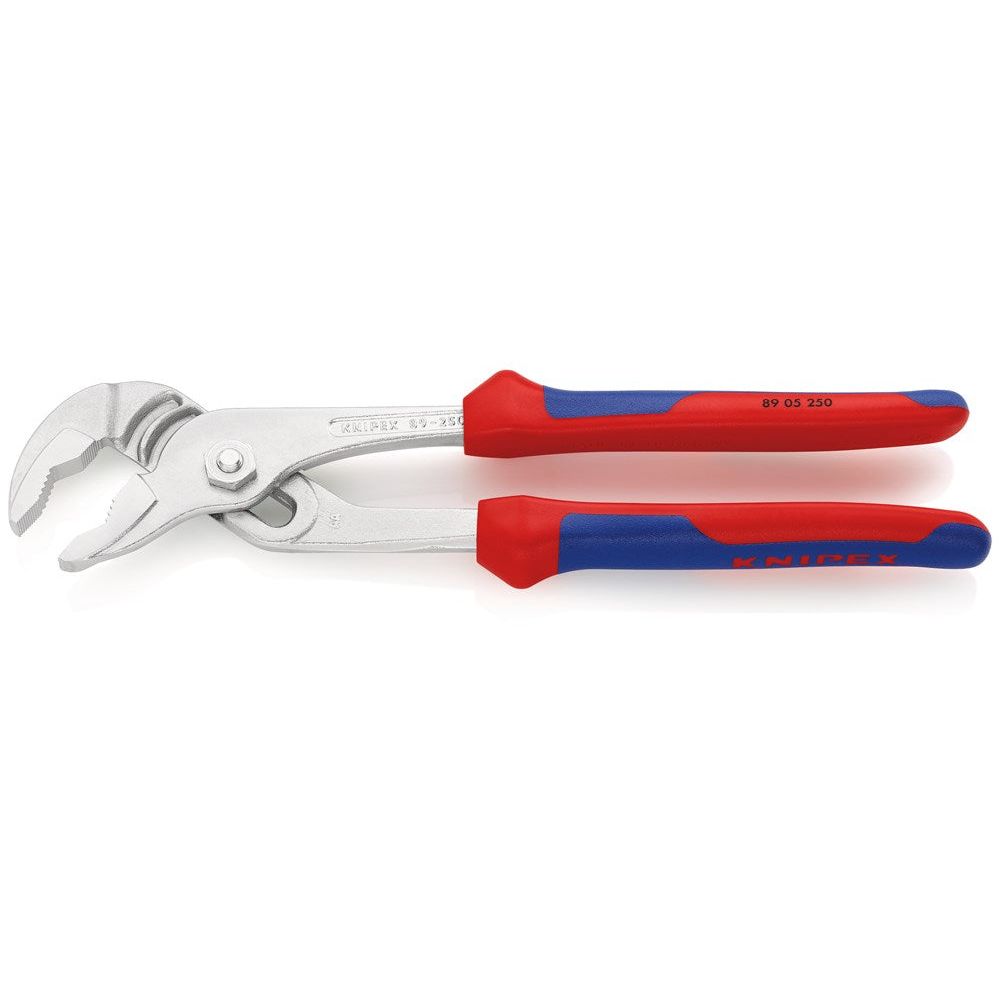KNIPEX 89 05 250 Waterpomptang met rillenscharnier met meer-componentengrepen verchroomd 250 mm-2