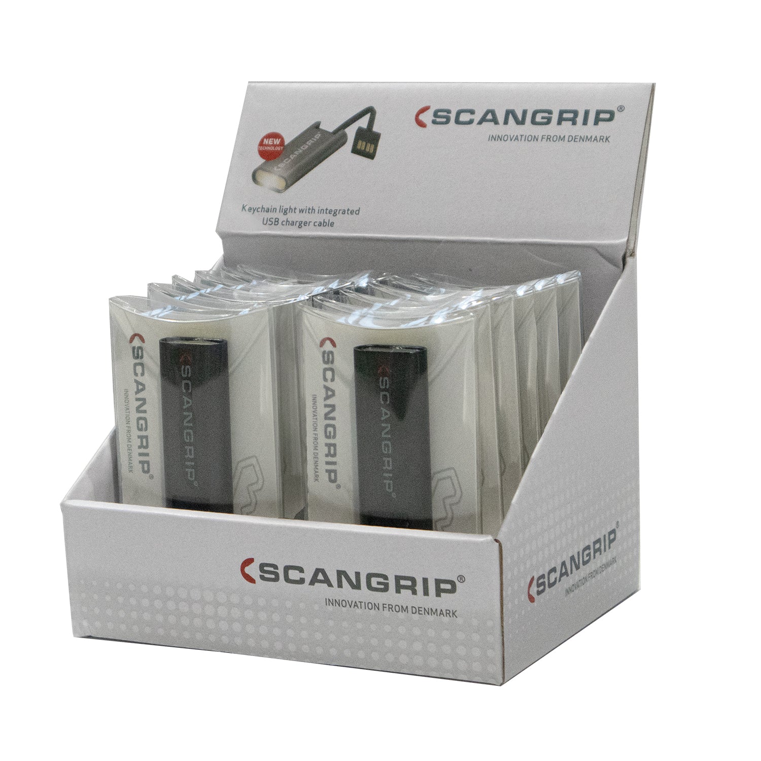 Scangrip sleutelhangel Flash Micro R met LED-lamp