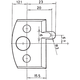 Profielmes nr. 10 WS