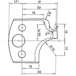 Profielmes nr. 11 WS