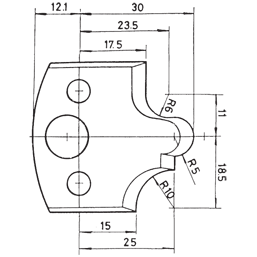 Spaanbegrenzer nr. 12
