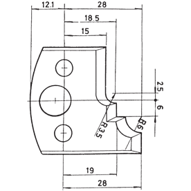 Profielmes nr. 19 WS