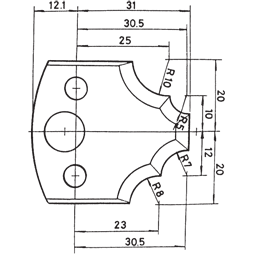 Spaanbegrenzer nr. 22