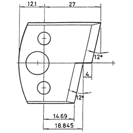 Spaanbegrenzer nr. 27