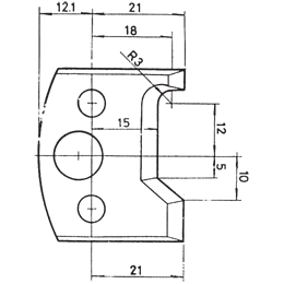 Profielmes nr. 32 WS